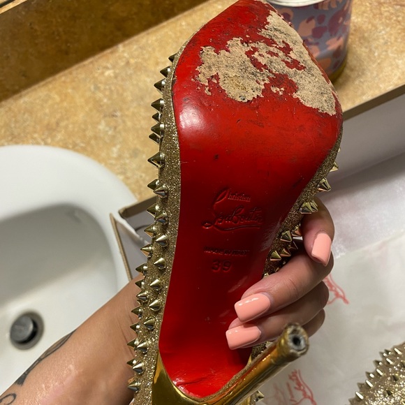 Spike red bottom size 39 - Picture 3 of 6